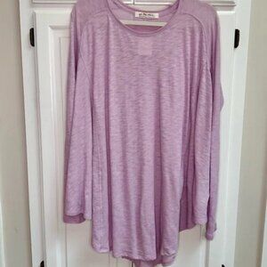 NWT Free People Aria Trapeze Top in Spring Fling Lavender Lilac